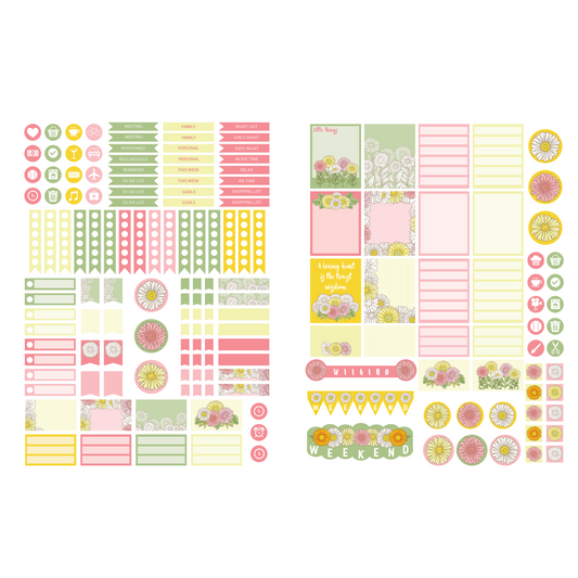 Journal/planner stickers image 0