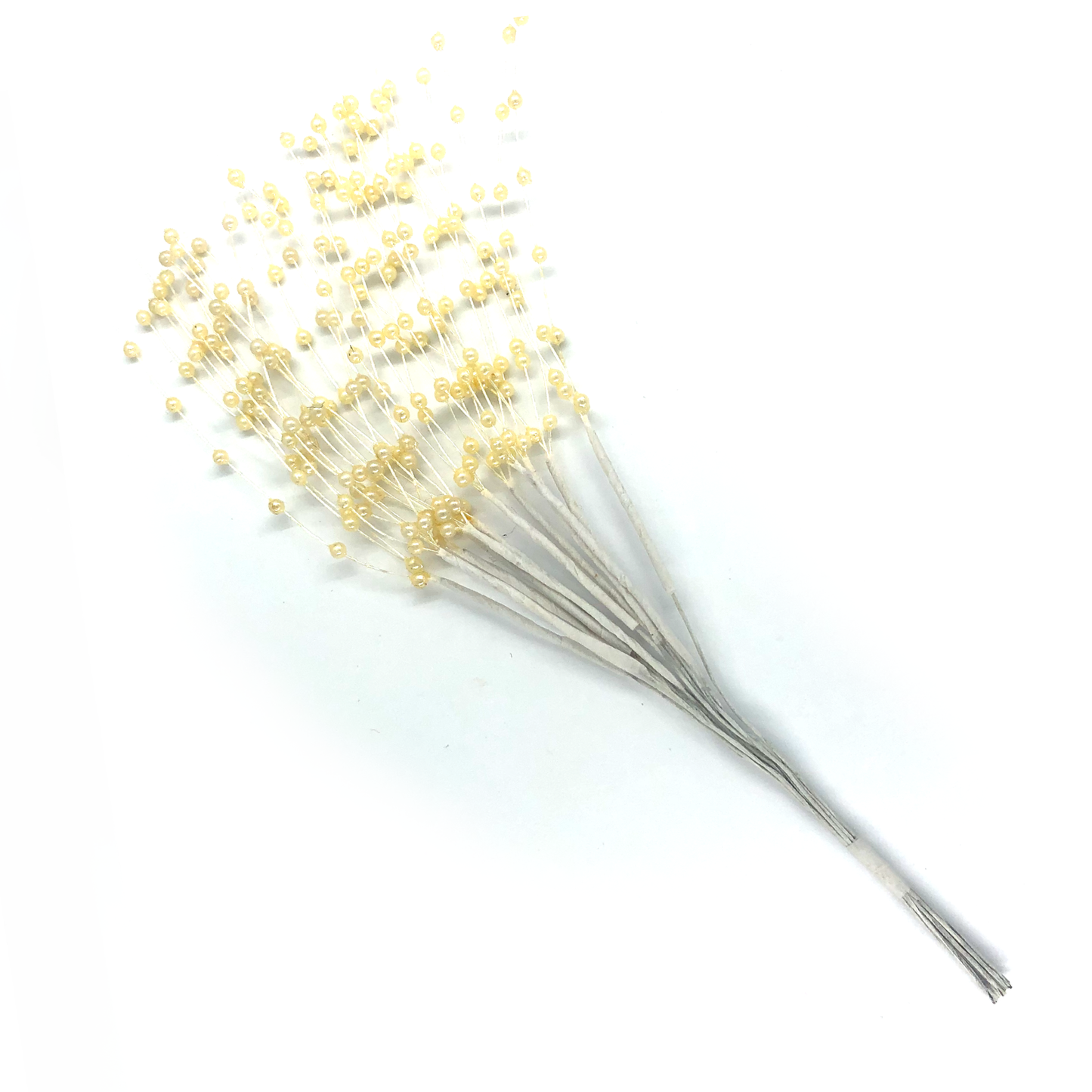 12 x Ivory pearl sprigs image 0