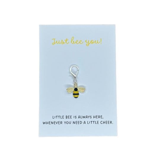 Bee keyring charm image 1