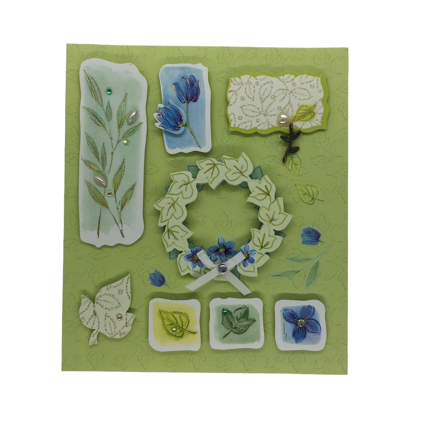 3d leaf embellishments image 0