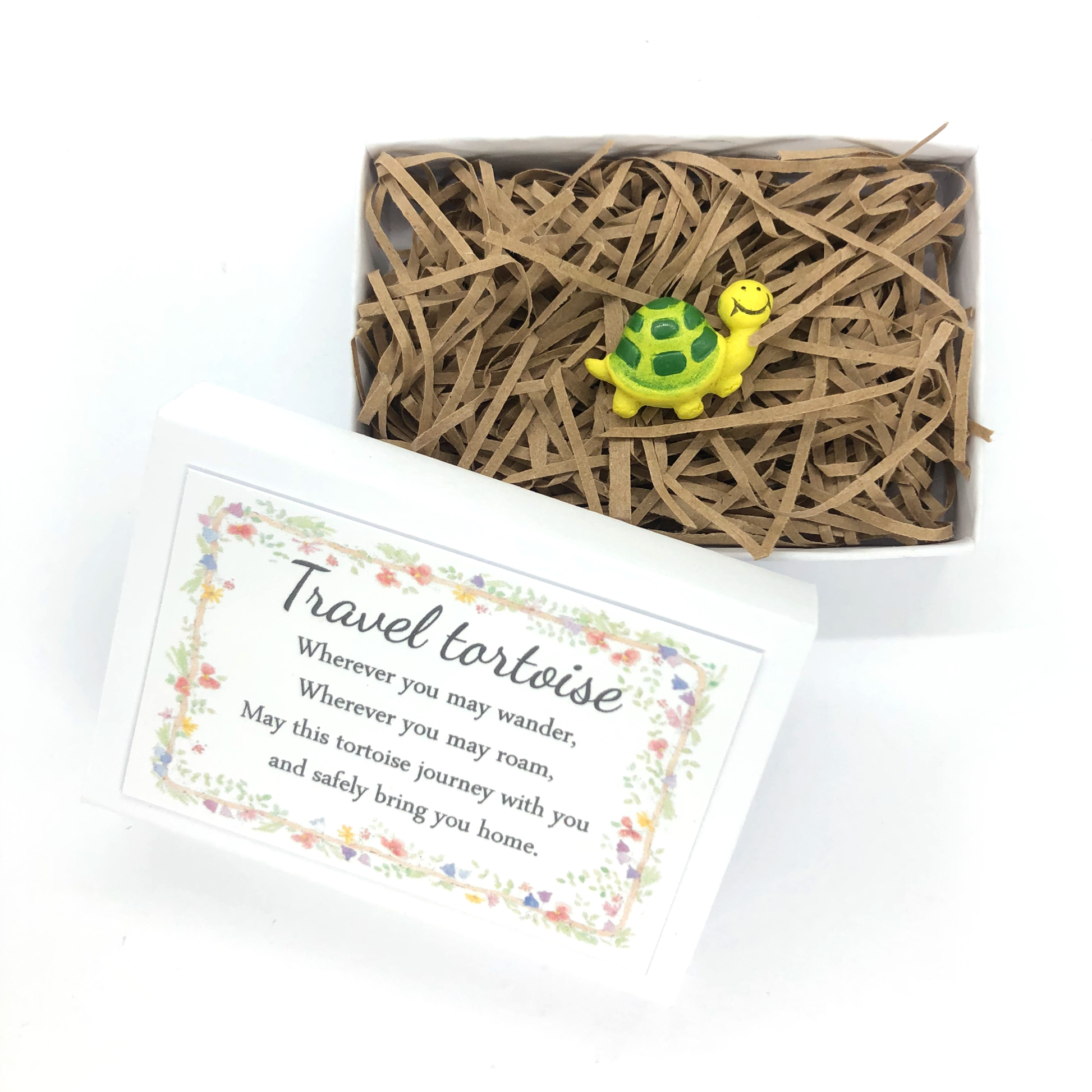 Travel tortoise matchbox gift image 0