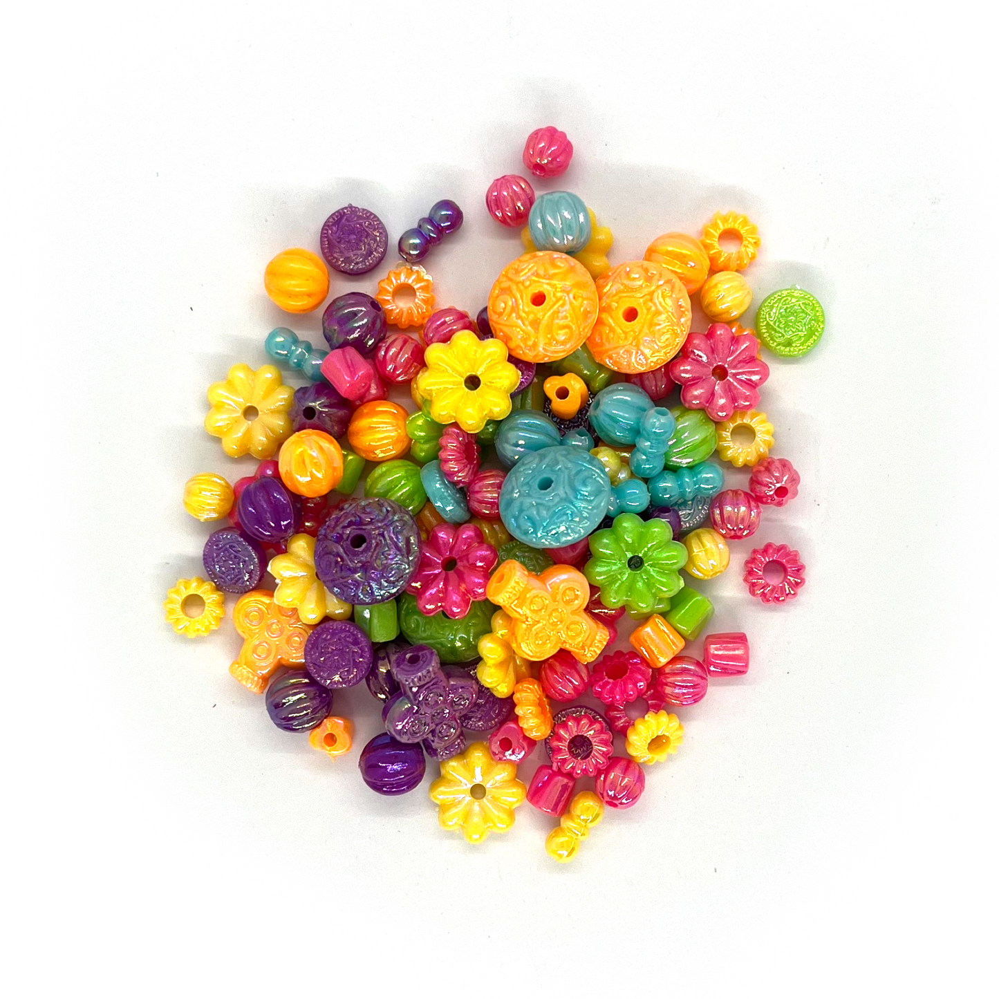 200 x Pearlescent beads image 0