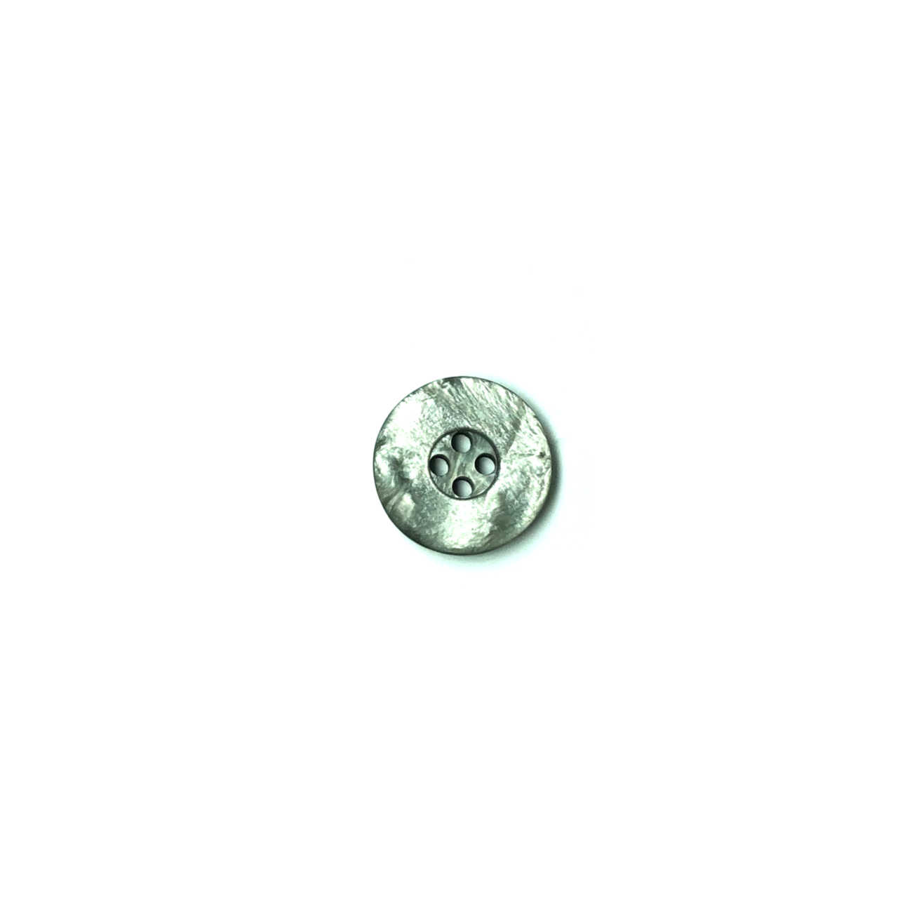 18mm Silver pearlescent buttons image 1
