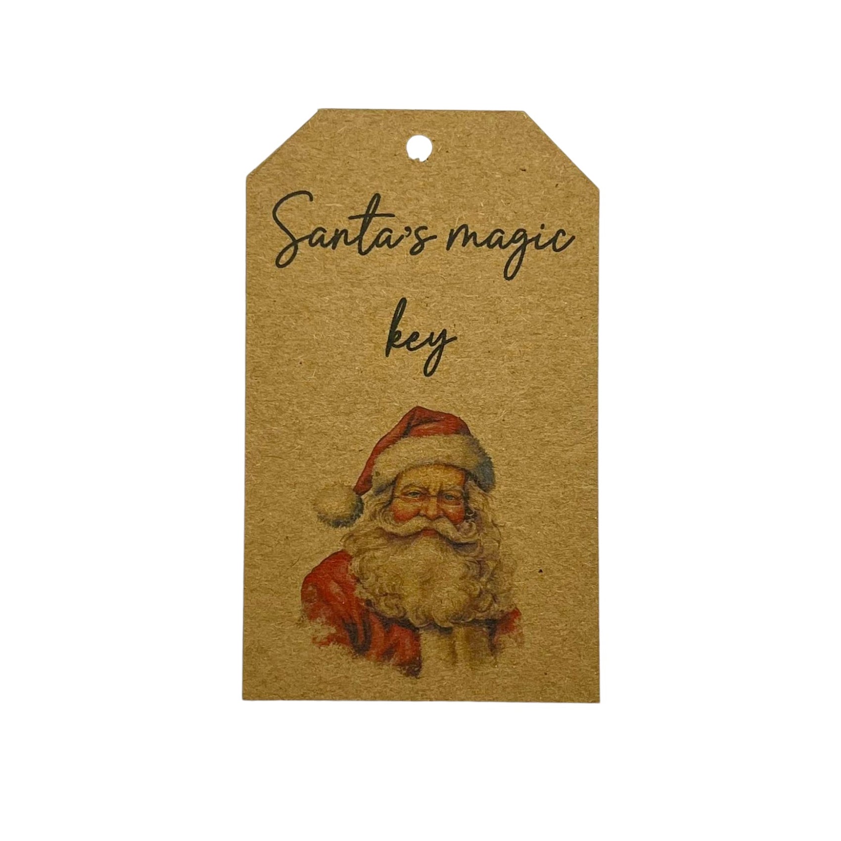10 x Santa's magic key tags image 0