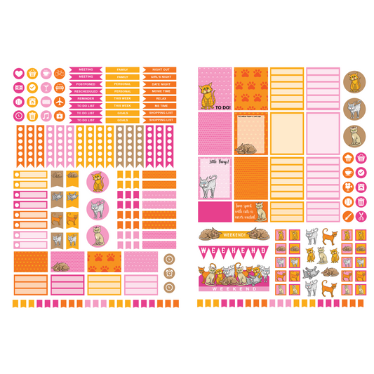 Journal/planner stickers image 0