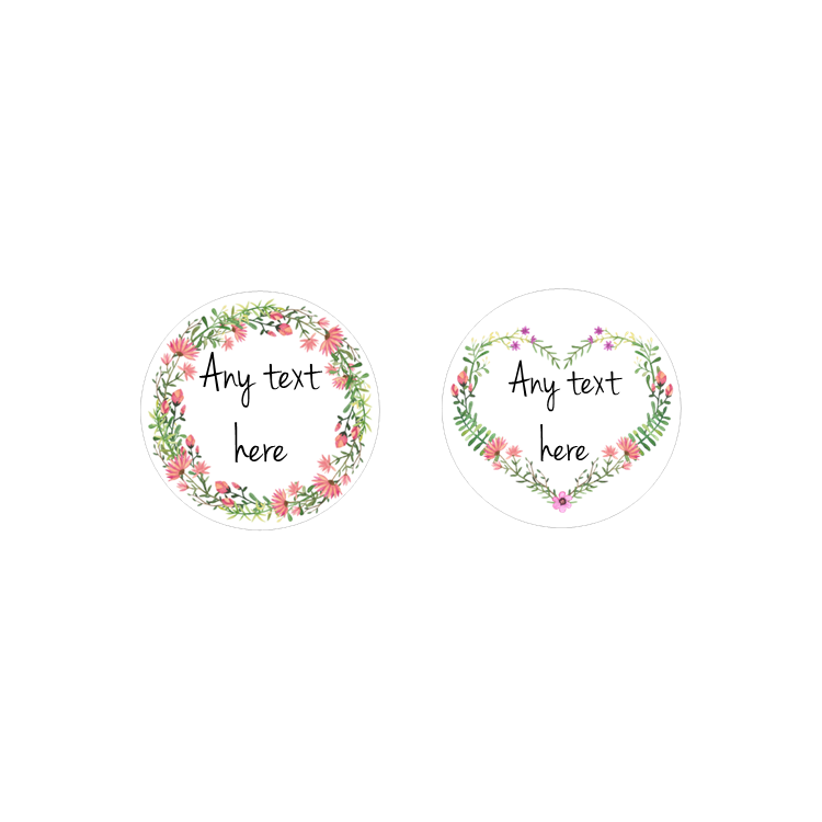 24 x Floral stickers image 0