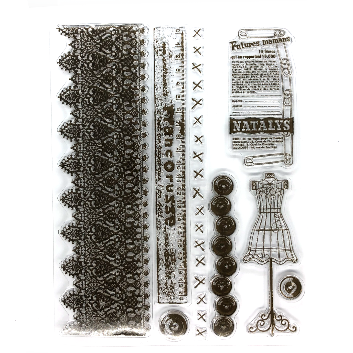 Sewing stamp set image 0