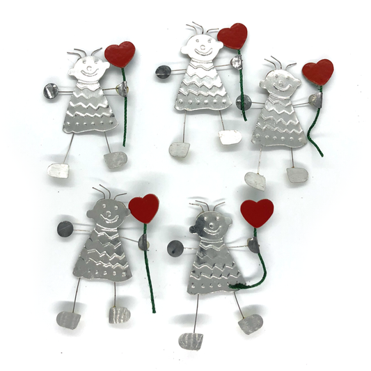 5 x Girls with balloon image 0