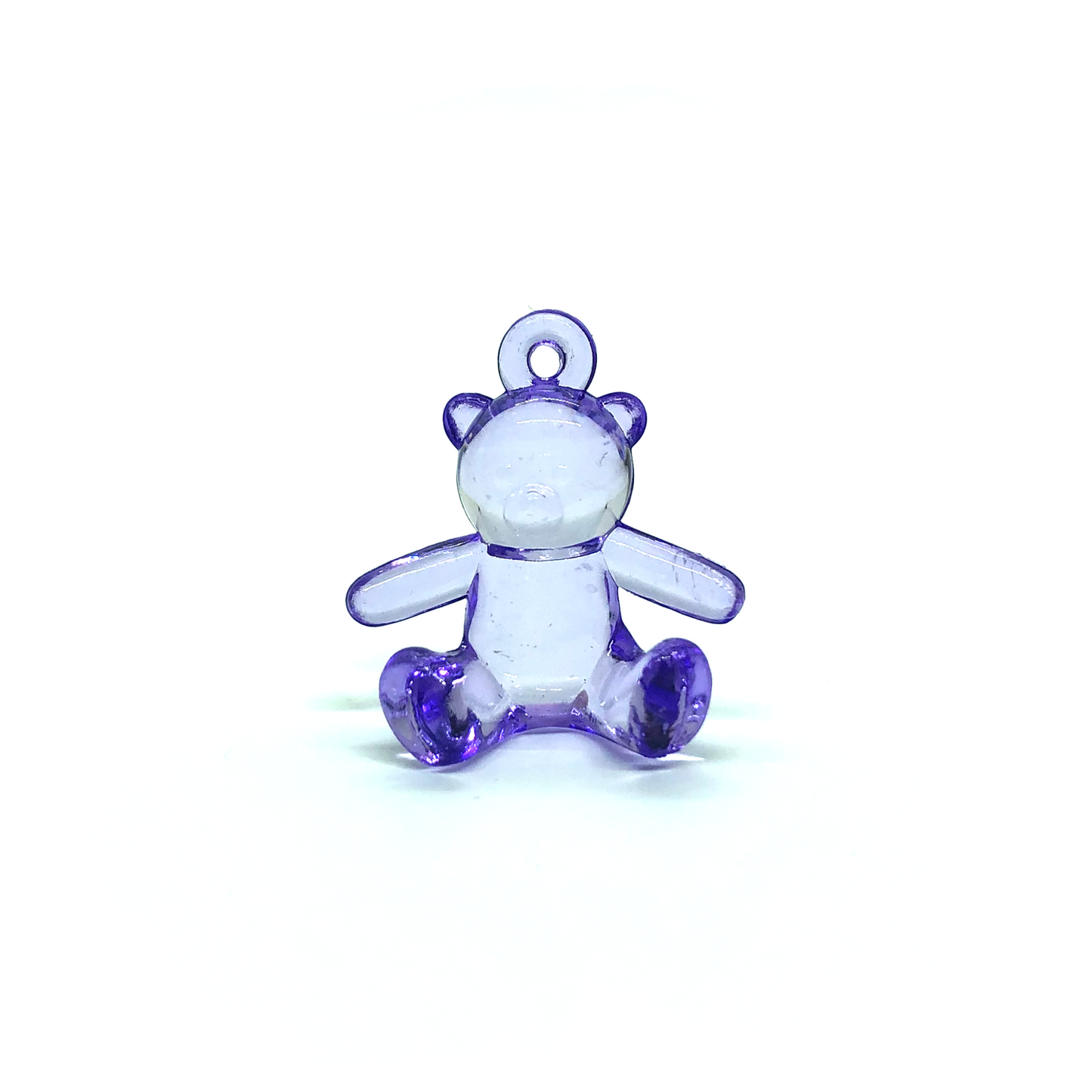 20 x Cute purple bear Charms image 0