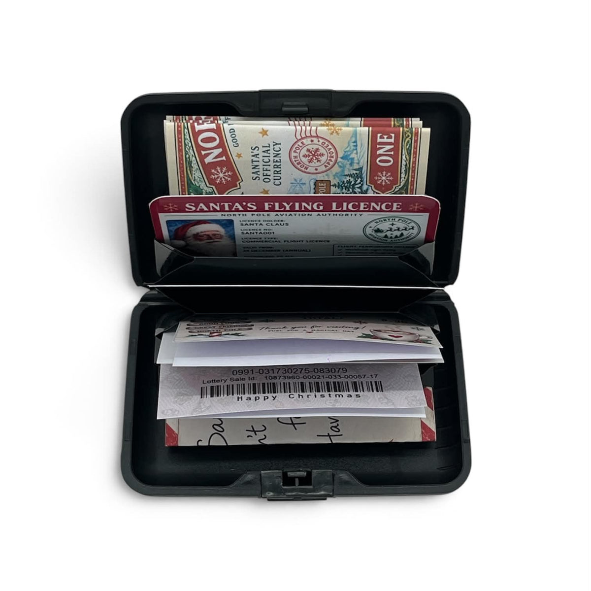 Santa's lost wallet