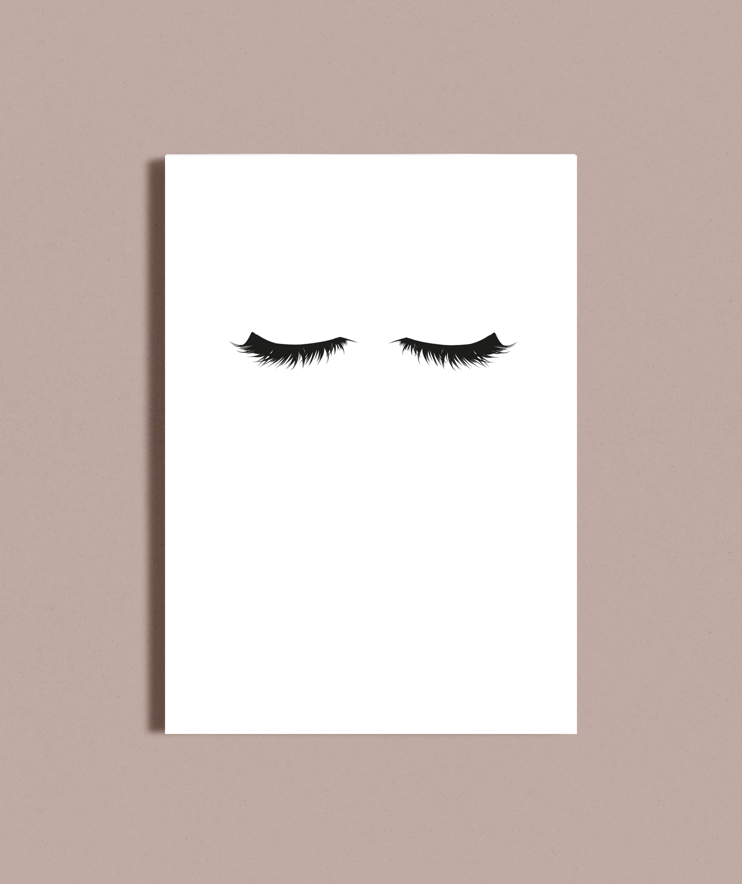 Eyelash art print image 1