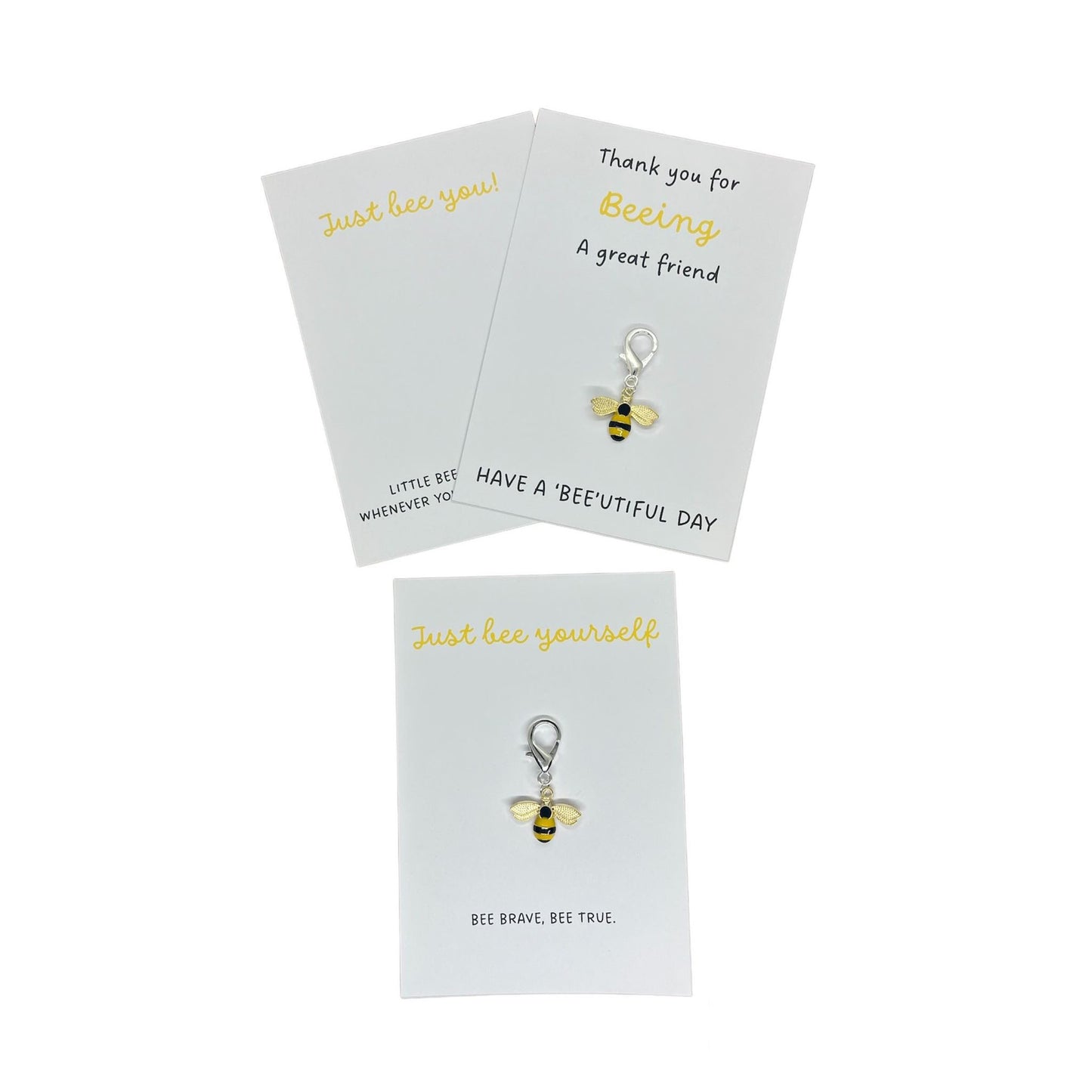 Bee keyring charm image 0