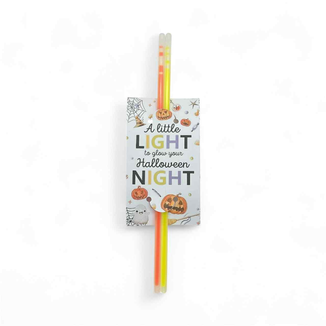 Halloween glowstick favours