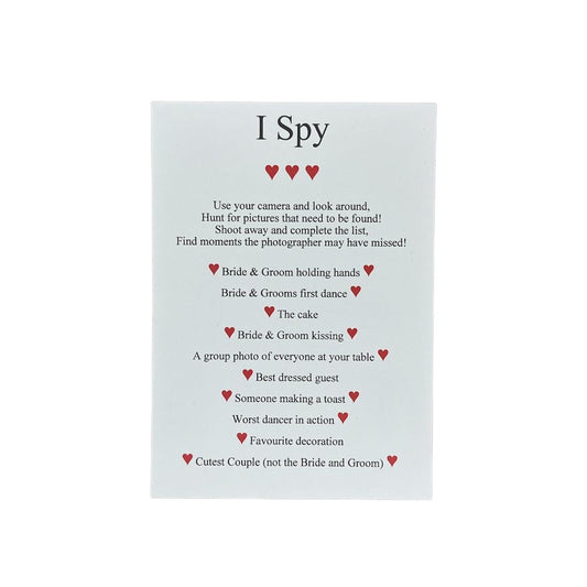 12 x I spy activity cards image 0