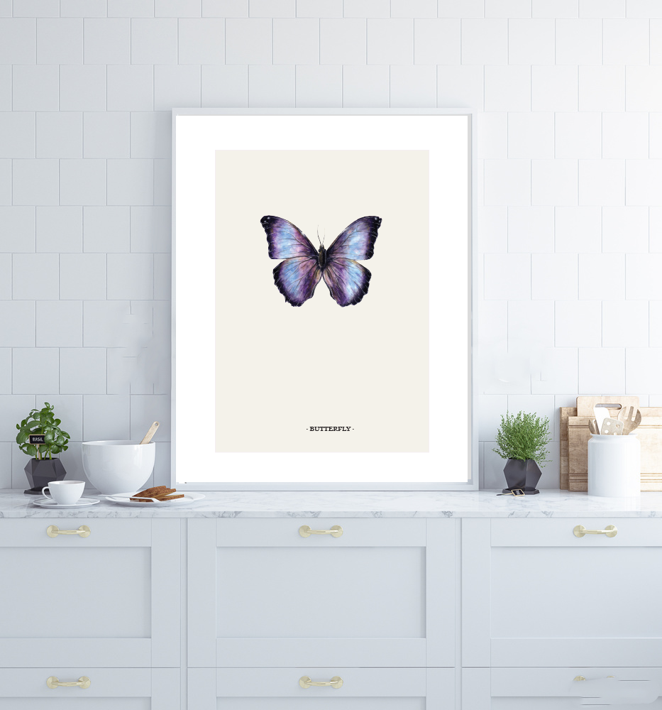 Butterfly art print image 0