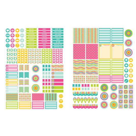 Journal/planner stickers image 0