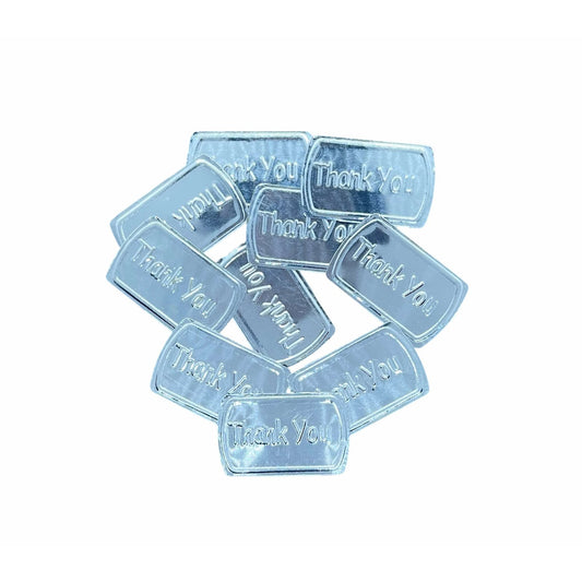 20 x Metal Thank You toppers image 0