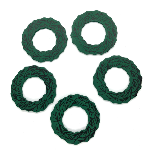 5 x Wood wreaths image 0