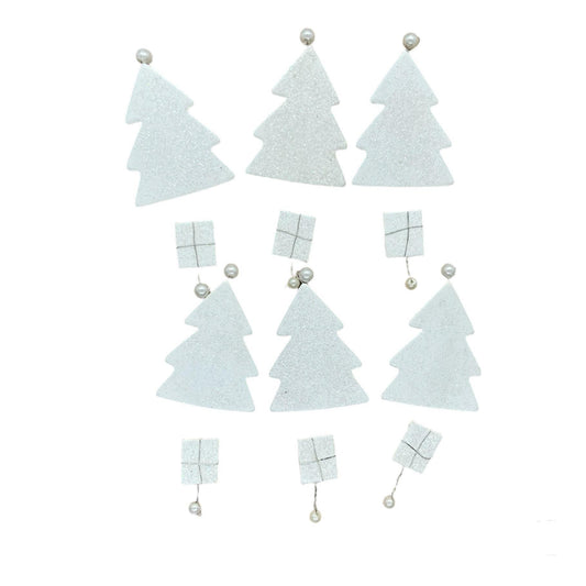 6 x Christmas tree embellishments image 0