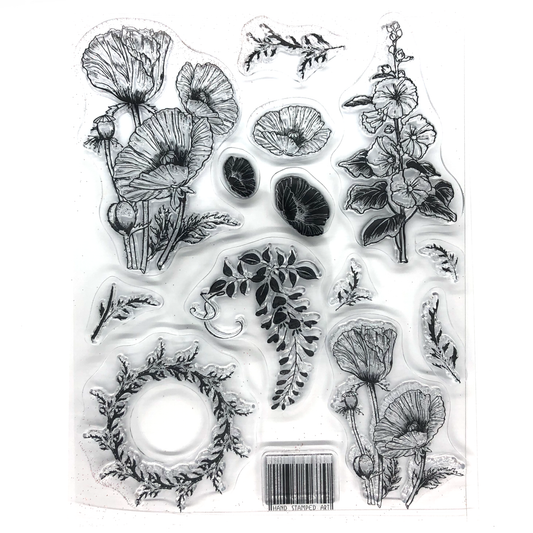 Poppy stamp set image 0