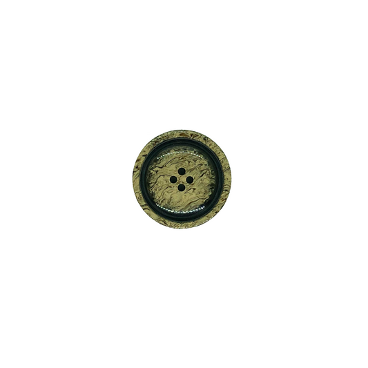 28mm Tan & black marbled effect buttons image 1