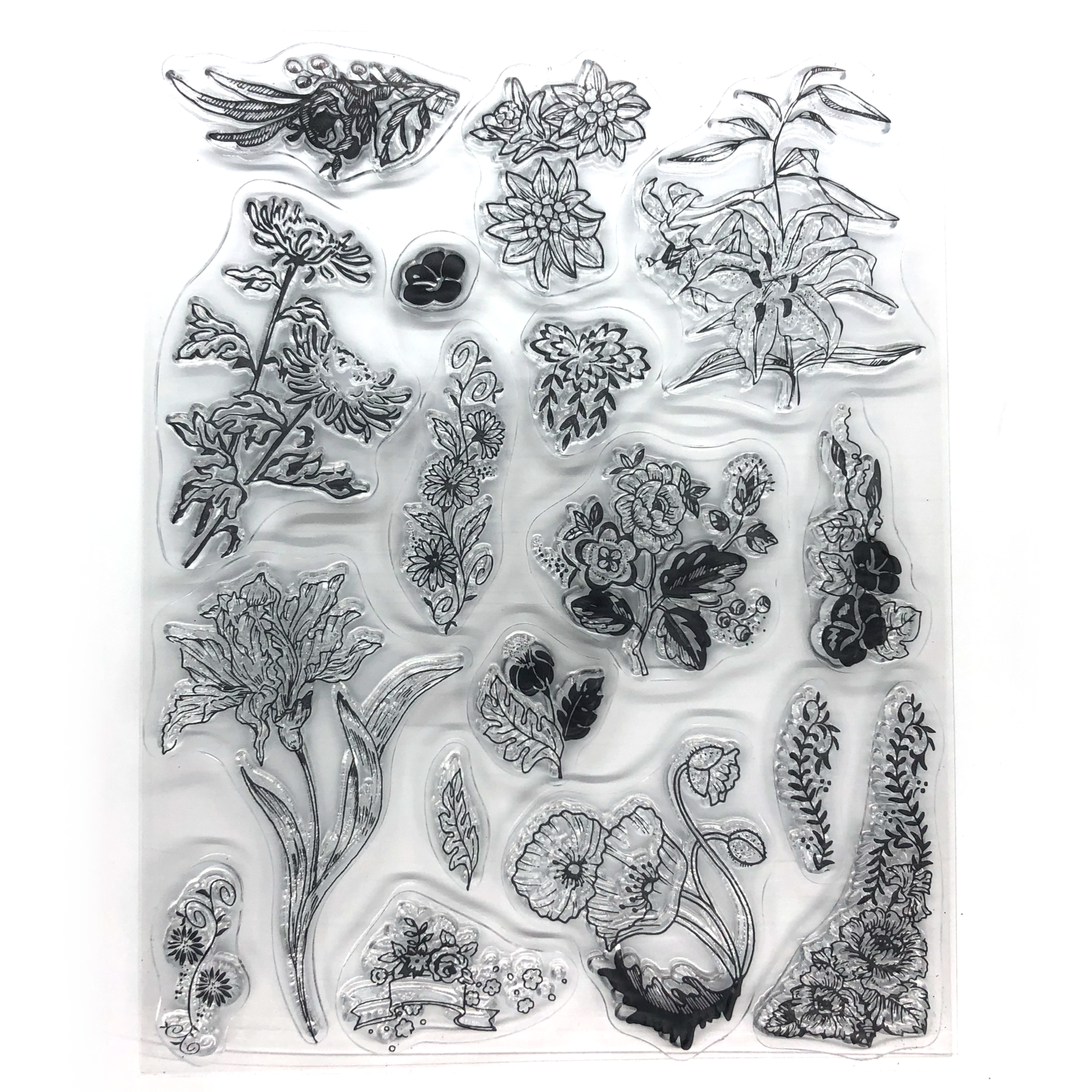 Floral stamp set image 0