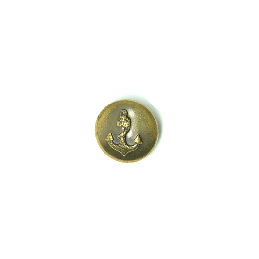 26mm Gold anchor shank buttons image 1