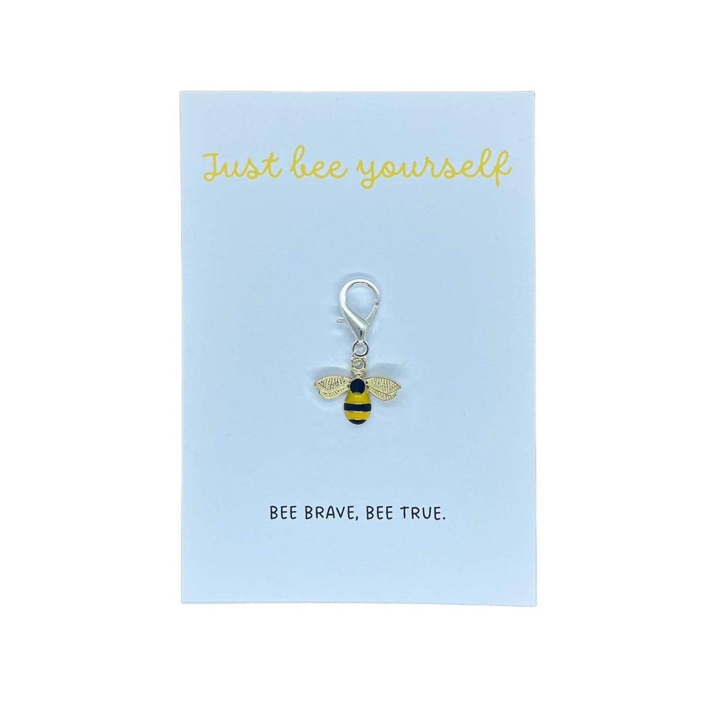 Bee keyring charm image 3