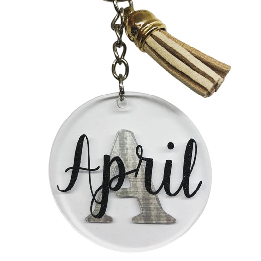 Personalised keyring image 1