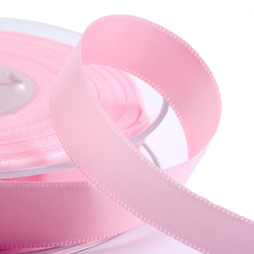 3mm Baby pink satin ribbon image 0