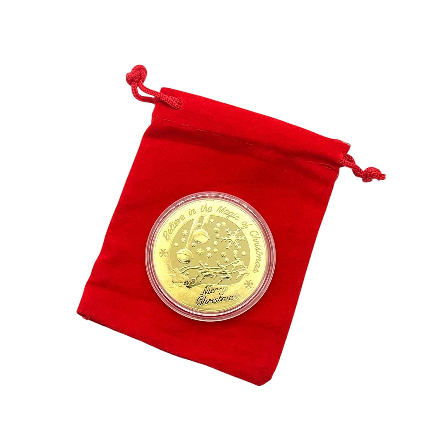 Santa's wishing coin
