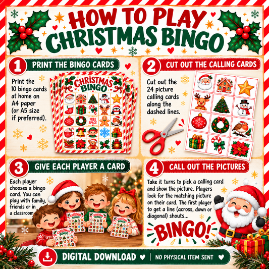 Christmas Bingo (digital download)