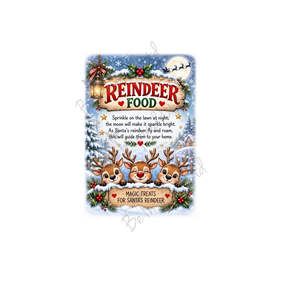 Reindeer food (digital download)