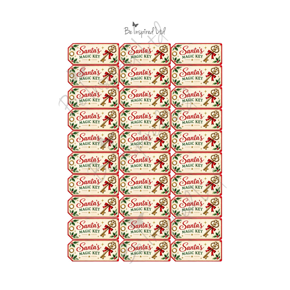 Santa's Magic Key (digital download)