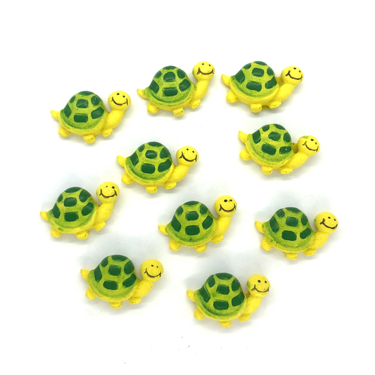 10 x Turtle flatback embellishments image 0