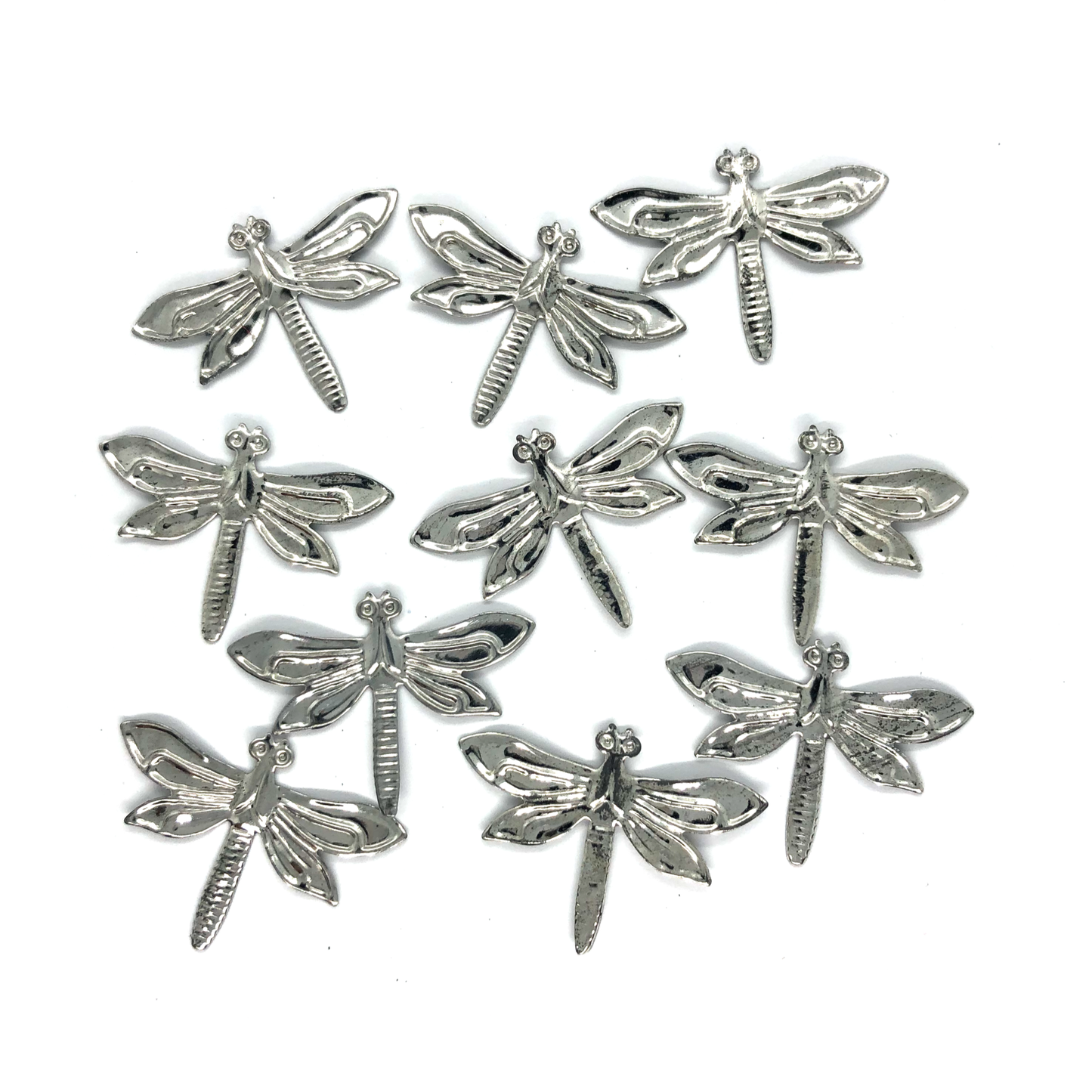 10 x Metal Dragonflies image 0