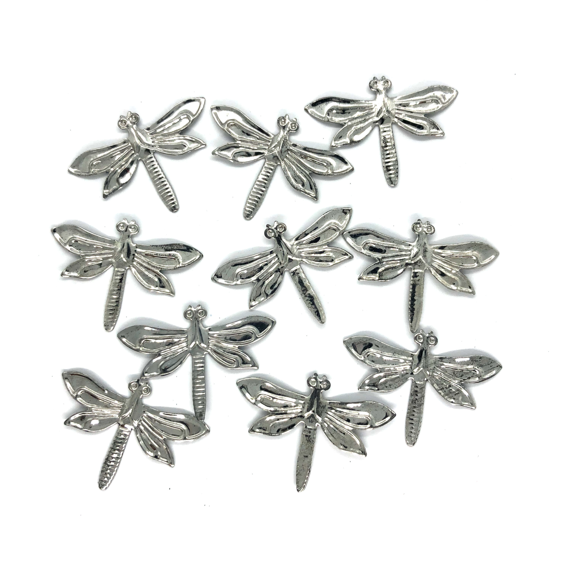 10 x Metal Dragonflies image 0