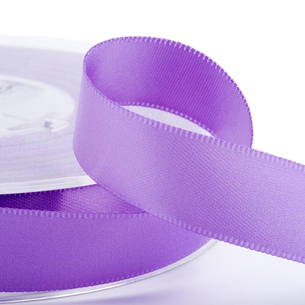 3mm Lilac satin ribbon image 0