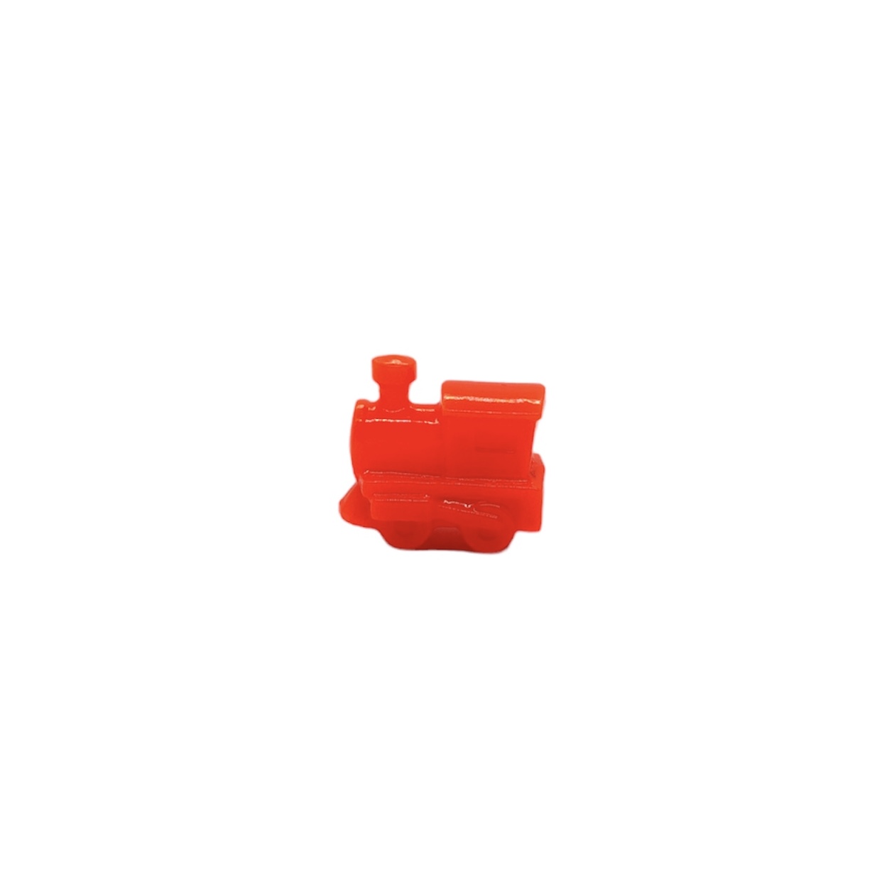20 x Orange train beads (Copy) image 0