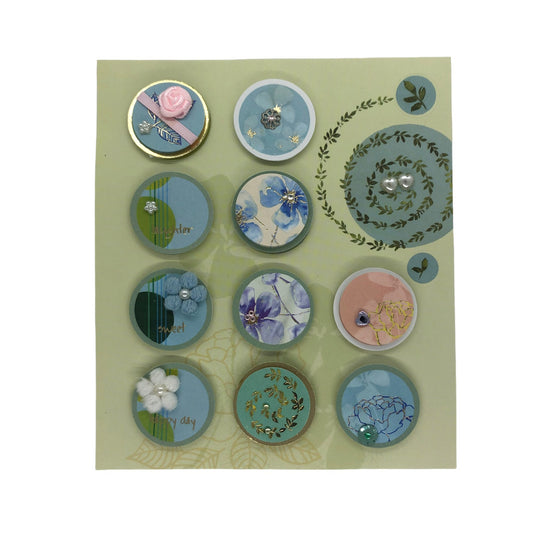 3d floral embellishments image 0