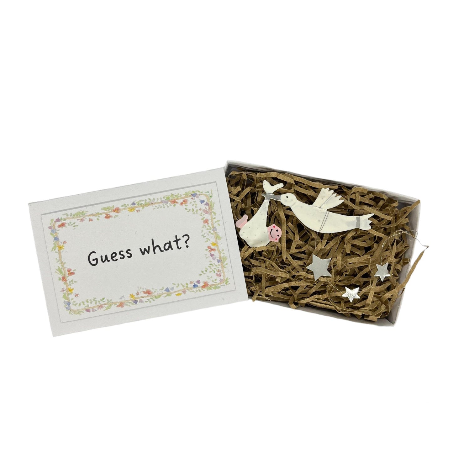 Pregnancy reveal matchbox gift image 0