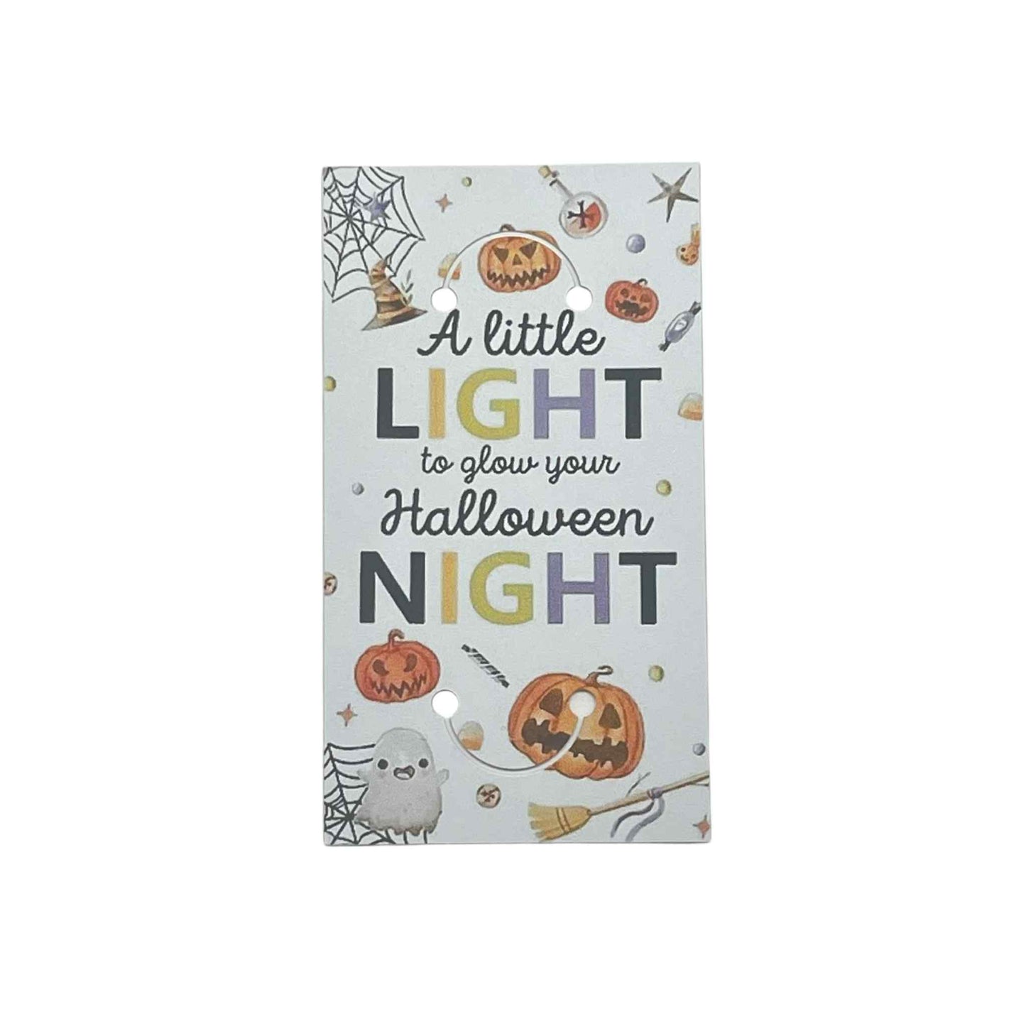 Halloween glowstick favours