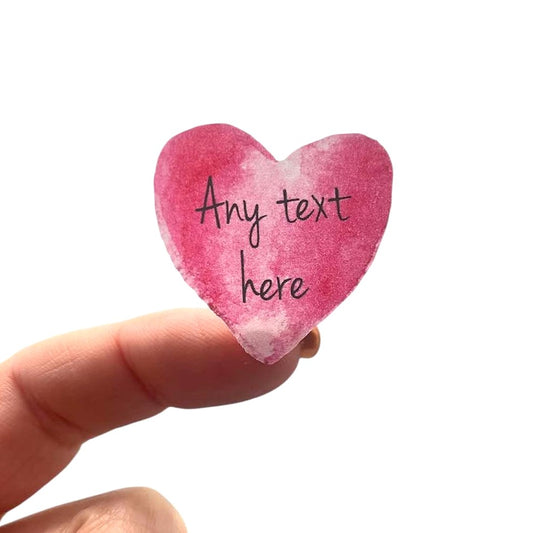 24 x Heart stickers image 1