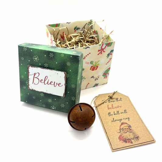 40mm Large vintage style Believe Bell image 0