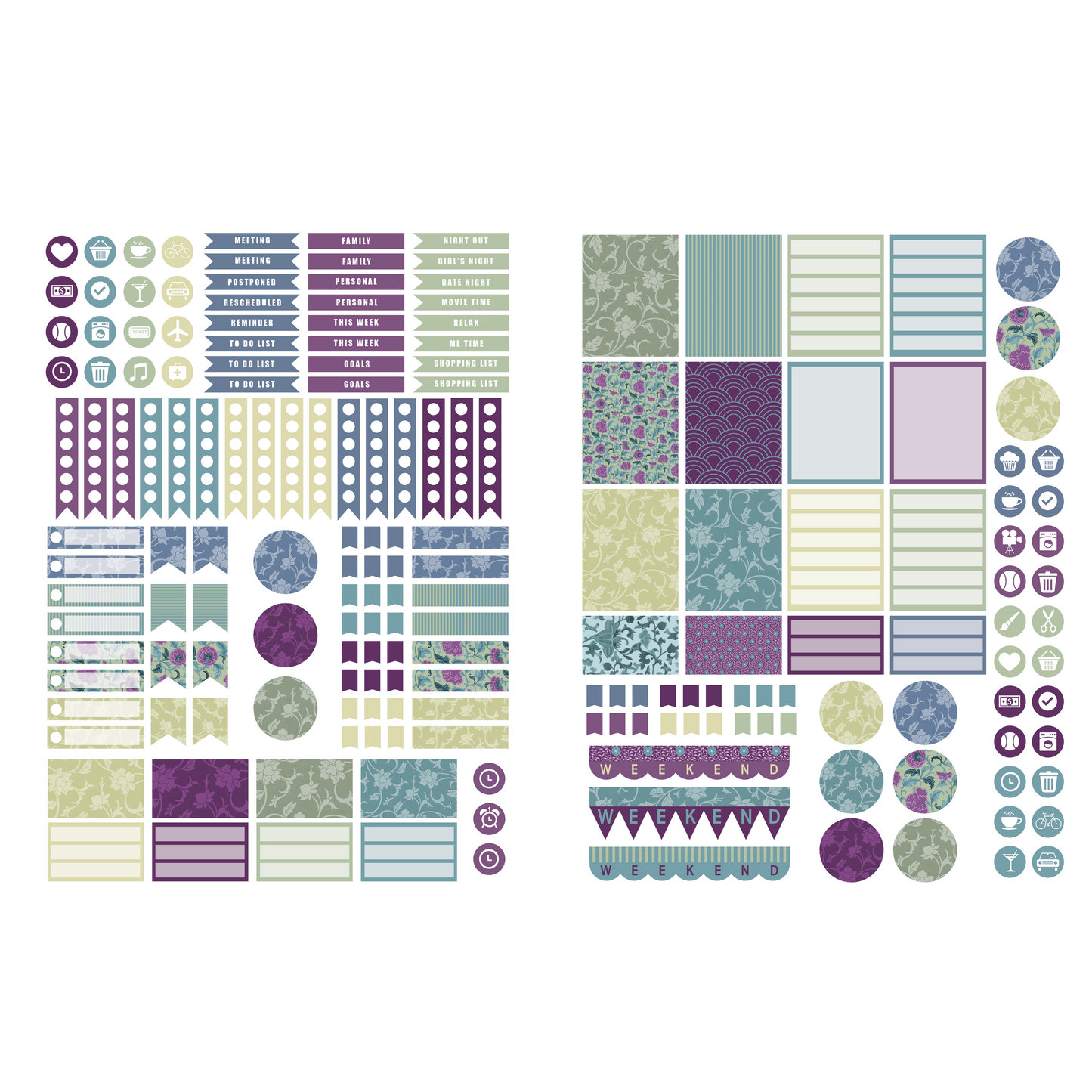 Journal/planner stickers image 0