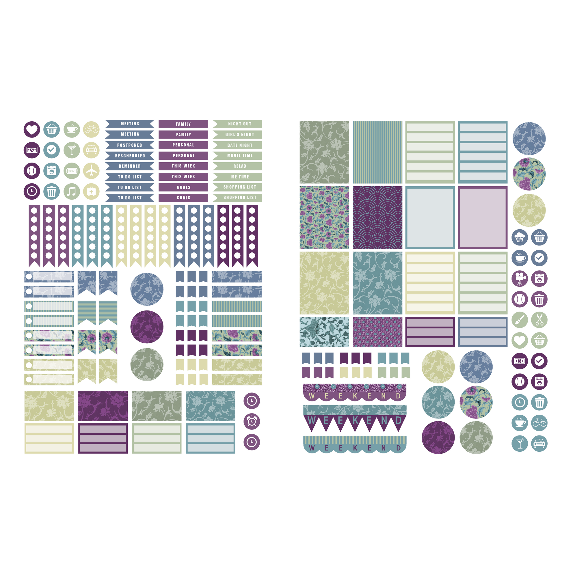 Journal/planner stickers image 0