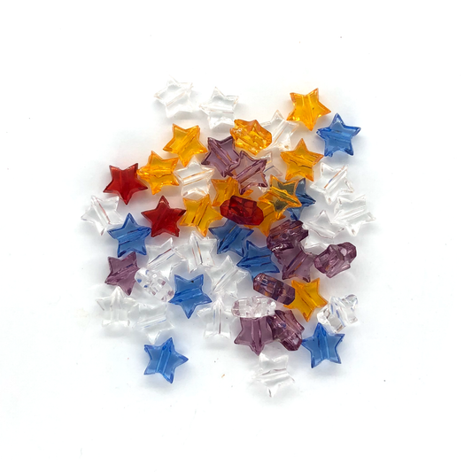 50 x Star beads image 0