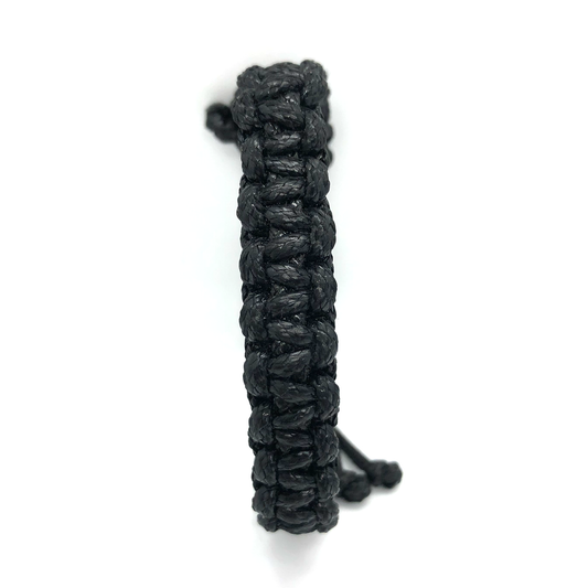 Men's Hand Knotted Macramé adjustable bracelet image 1