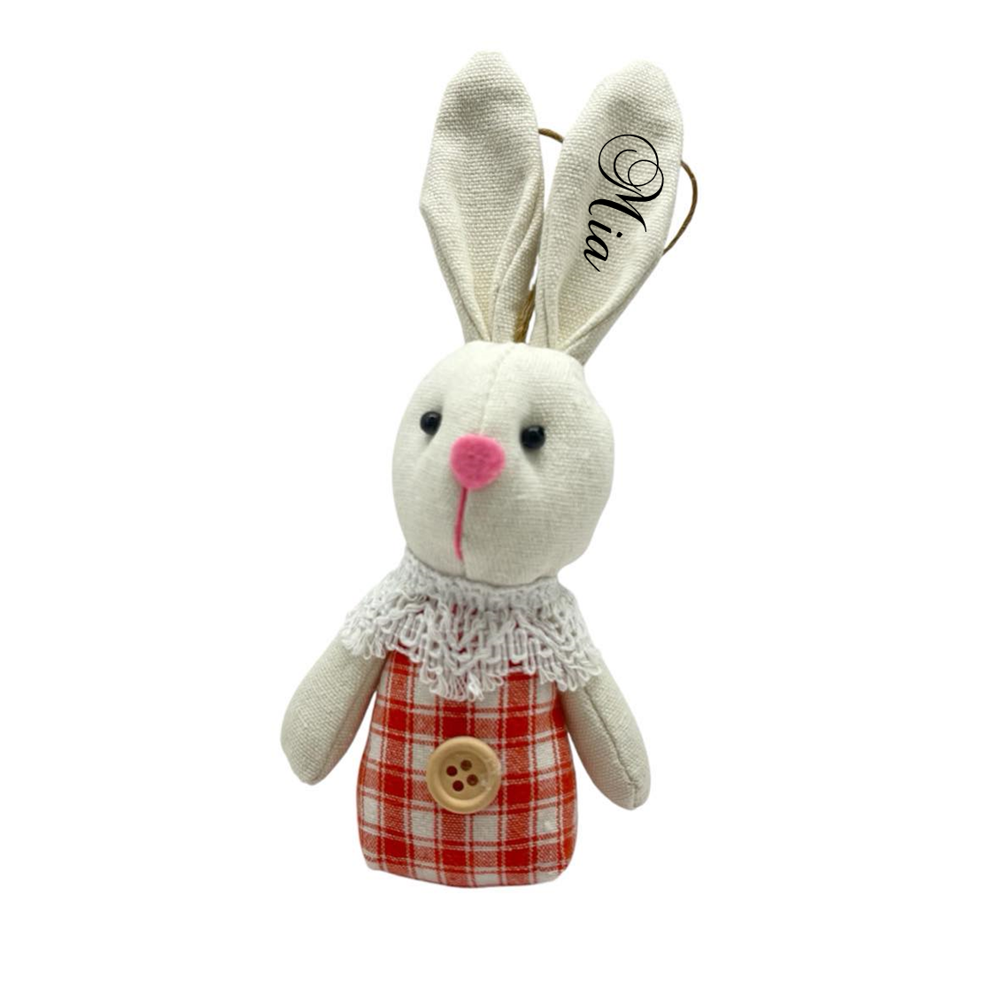 Personalised rabbit plush image 2