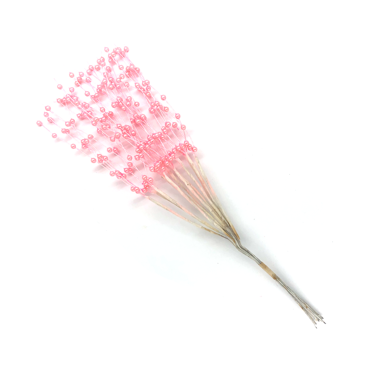 12 x Baby pink pearl sprigs image 0